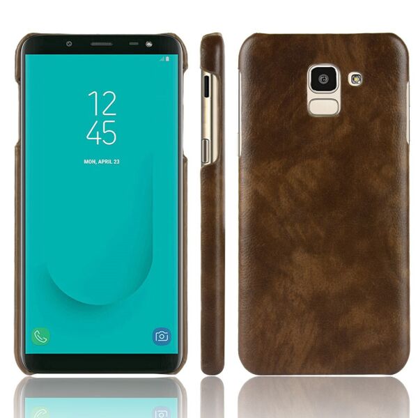 Чехол накладка для Samsung Galaxy J6 2018 J600F с кожаной поверхностью, Premium Vintage, коричневый
Чехол накладка для Samsung Galaxy J6 2018 J600F с кожаной поверхностью, Premium Vintage, коричневый