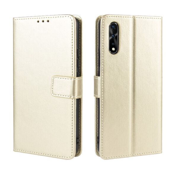 Чехол книжка для Vivo V17 Neo | Vivo 1907 боковой с отсеком для визиток, Гладкая кожа, золотистый
Чехол книжка для Vivo V17 Neo | Vivo 1907 боковой с отсеком для визиток, Гладкая кожа, золотистый