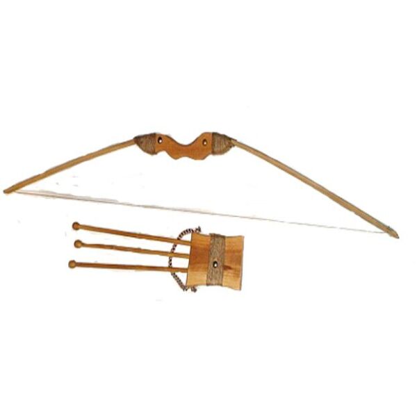 Лук деревянный, длина 75см, в комплекте чехол для стрел(171873у)
Лук деревянный, длина 75см, в комплекте чехол для стрел(171873у)