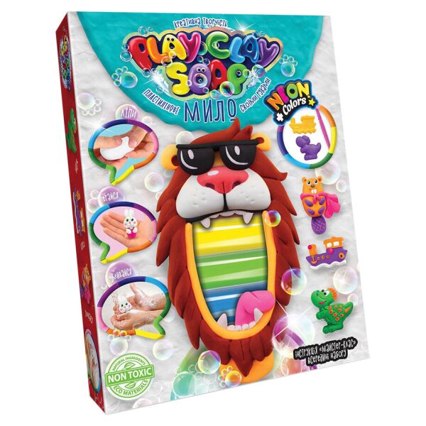 Набор креативного творчества "Пластилиновое мыло" Danko Toys PCS-03 Play Clay Soap, укр, 6 цветов (Лев)
Набор креативного творчества "Пластилиновое мыло" Danko Toys PCS-03 Play Clay Soap, укр, 6 цветов (Лев)