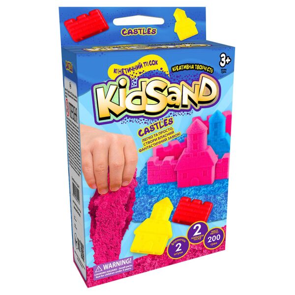 Набор креативного творчества "Кинетический песок"KidSand" Danko Toys KS-05 мини, 200 г, укр (Castles Blue)
Набор креативного творчества "Кинетический песок"KidSand" Danko Toys KS-05 мини, 200 г, укр (Castles Blue)