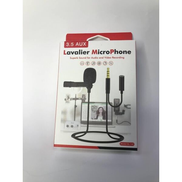Микрофон петличка для смартфона lavalier GL-142 3.5 AUX с дополнительным разъемом 3.5 AUX
Микрофон петличка для смартфона lavalier GL-142 3.5 AUX с дополнительным разъемом 3.5 AUX