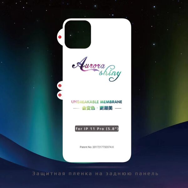Защитная пленка на заднюю панель TPU 3D Unbreakable Membrane для Apple iPhone 11 Pro Глянцевая
Защитная пленка на заднюю панель TPU 3D Unbreakable Membrane для Apple iPhone 11 Pro Глянцевая