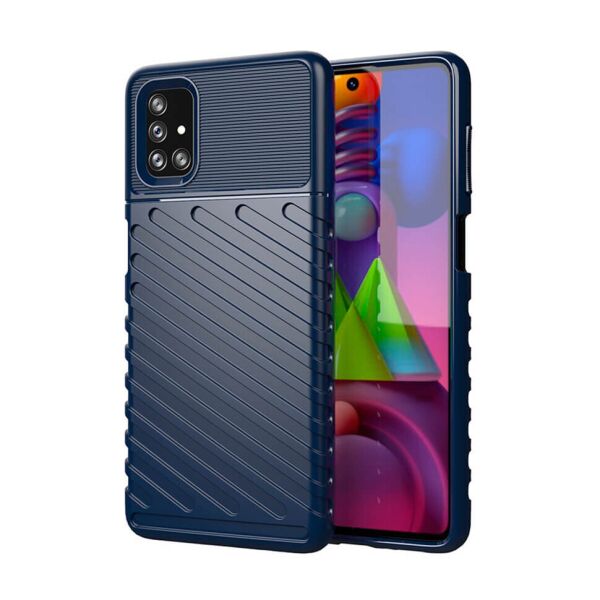 Чехол Lenuo Thunder для Samsung Galaxy M51 M515F Navy Blue
Чехол Lenuo Thunder для Samsung Galaxy M51 M515F Navy Blue