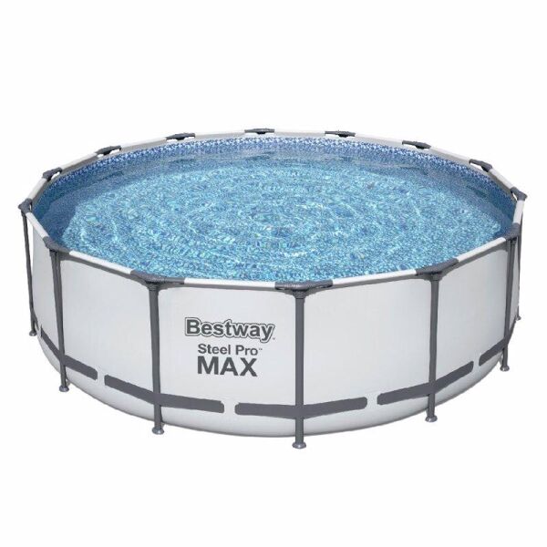 Бассейн каркасный круглый BESTWAY 5612X, 427х122 см, картриджный фильтр, лестница, тент
Бассейн каркасный круглый BESTWAY 5612X, 427х122 см, картриджный фильтр, лестница, тент