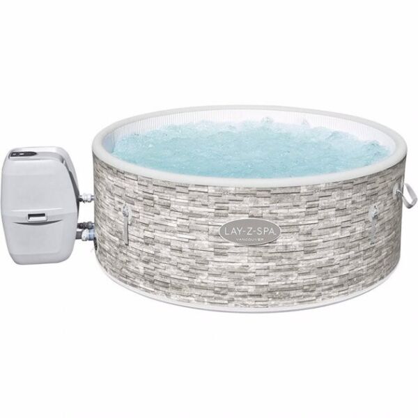 Бассейн-джакузи Bestway 60027 Vancouver Wi-Fi, 155х60 см, ручной насос, с нагревателем 220В, пузырьковый массаж
Бассейн-джакузи Bestway 60027 Vancouver Wi-Fi, 155х60 см, ручной насос, с нагревателем 220В, пузырьковый массаж