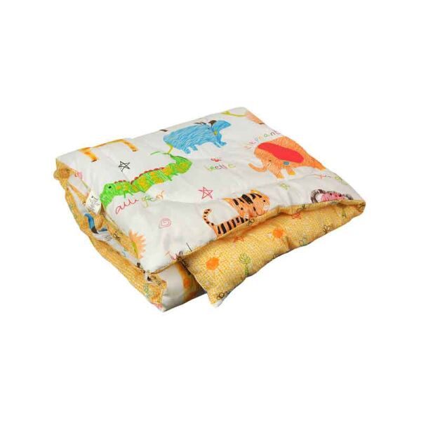 

Одеяло детское 140х105 силиконовое "Jungle" РУНО, демисезонное***, комбинированное, с чехлом.