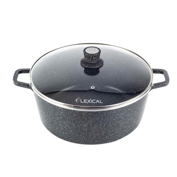 Кастрюля с крышкой Lexical LM-010214-1 с мраморным антипригарным покрытием 40см Black (2_009407)
Кастрюля с крышкой Lexical LM-010214-1 с мраморным антипригарным покрытием 40см Black (2_009407)