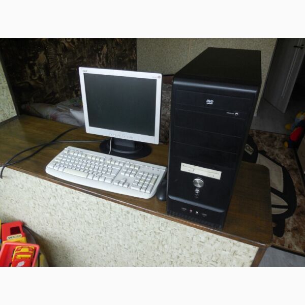 Компьютер Intel Core 2 Quad 4x2.4 Ггц, 8 Гб ОЗУ DDR3, 320 Гб HDD, монитор 17 дюймов "Refurbished"
Компьютер Intel Core 2 Quad 4x2.4 Ггц, 8 Гб ОЗУ DDR3, 320 Гб HDD, монитор 17 дюймов "Refurbished"