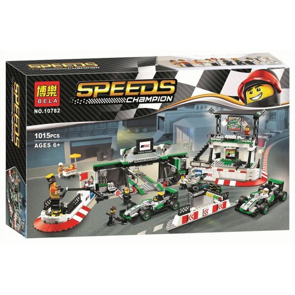 Конструктор BELA 10782 Speeds Champions - Формула -1 Мерседес AMG Petronas (1 015 дет.)
Конструктор BELA 10782 Speeds Champions - Формула -1 Мерседес AMG Petronas (1 015 дет.)