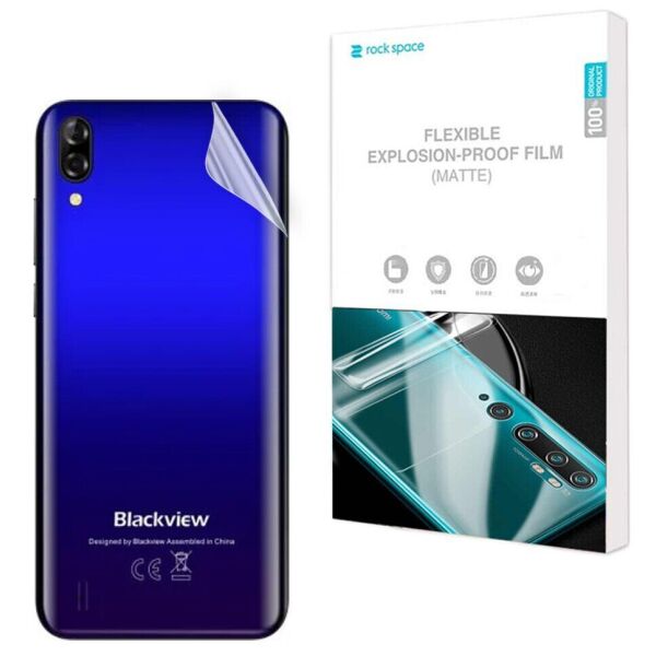 Антибликовая пленка на заднюю панель RockSpace Explosion-Proof Matte для BlackView A60 Pro
Антибликовая пленка на заднюю панель RockSpace Explosion-Proof Matte для BlackView A60 Pro