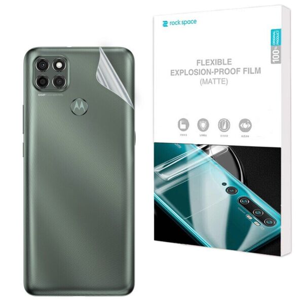 Антибликовая пленка на заднюю панель RockSpace Explosion-Proof Matte для Motorola Moto G9 Power
Антибликовая пленка на заднюю панель RockSpace Explosion-Proof Matte для Motorola Moto G9 Power