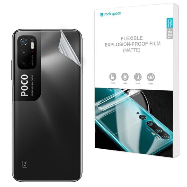 Антибликовая пленка на заднюю панель RockSpace Explosion-Proof Matte для Xiaomi Redmi Note 10 5G / Poco M3 Pro
Антибликовая пленка на заднюю панель RockSpace Explosion-Proof Matte для Xiaomi Redmi Note 10 5G / Poco M3 Pro