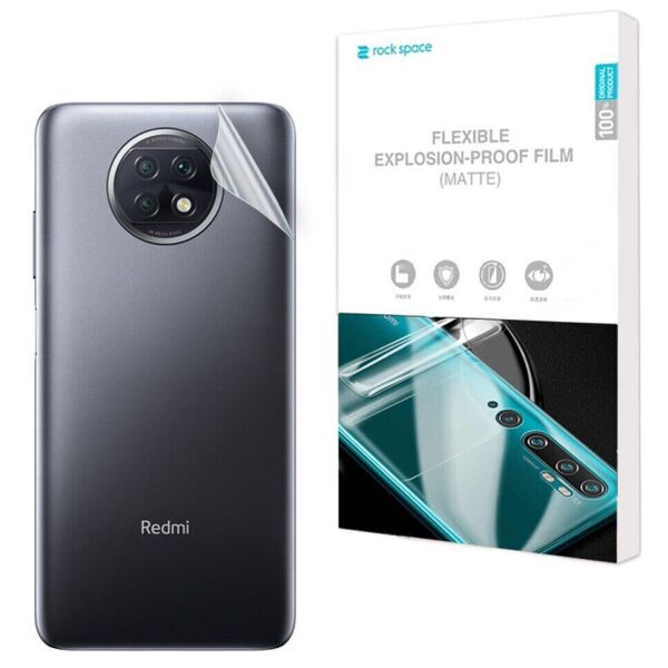 Антибликовая пленка на заднюю панель RockSpace Explosion-Proof Matte для Xiaomi Redmi Note 9T
Антибликовая пленка на заднюю панель RockSpace Explosion-Proof Matte для Xiaomi Redmi Note 9T