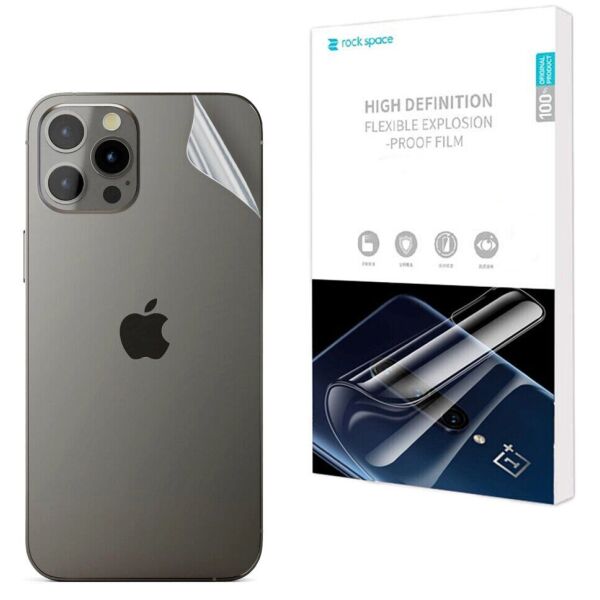 Защитная пленка на заднюю панель RockSpace Explosion-Proof SuperClear для Apple iPhone 13 Pro
Защитная пленка на заднюю панель RockSpace Explosion-Proof SuperClear для Apple iPhone 13 Pro