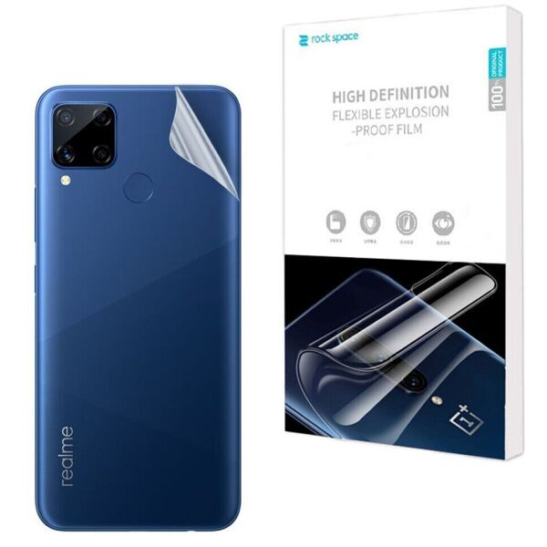 Защитная пленка на заднюю панель RockSpace Explosion-Proof SuperClear для Realme C15
Защитная пленка на заднюю панель RockSpace Explosion-Proof SuperClear для Realme C15