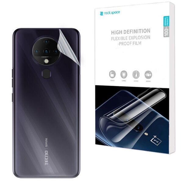 Защитная пленка на заднюю панель RockSpace Explosion-Proof SuperClear для TECNO Spark 6
Защитная пленка на заднюю панель RockSpace Explosion-Proof SuperClear для TECNO Spark 6