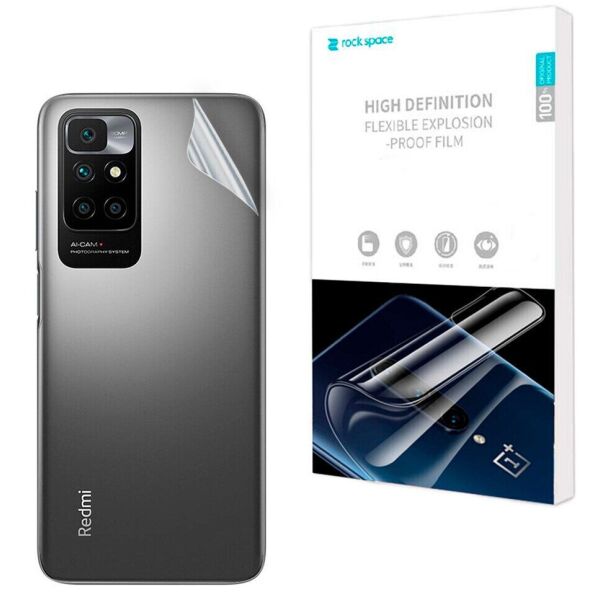 Защитная пленка на заднюю панель RockSpace Explosion-Proof SuperClear для Xiaomi Redmi 10
Защитная пленка на заднюю панель RockSpace Explosion-Proof SuperClear для Xiaomi Redmi 10