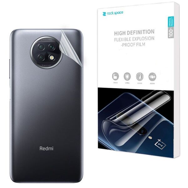 Защитная пленка на заднюю панель RockSpace Explosion-Proof SuperClear для Xiaomi Redmi Note 9T
Защитная пленка на заднюю панель RockSpace Explosion-Proof SuperClear для Xiaomi Redmi Note 9T