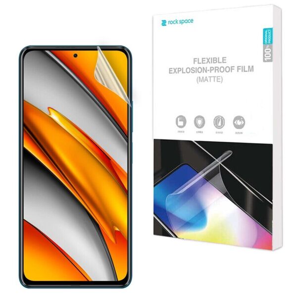 Антибликовая пленка на экран RockSpace Explosion-Proof Matte для Xiaomi Poco F3 / Redmi K40 / Redmi K40 Pro / Mi 11i
Антибликовая пленка на экран RockSpace Explosion-Proof Matte для Xiaomi Poco F3 / Redmi K40 / Redmi K40 Pro / Mi 11i