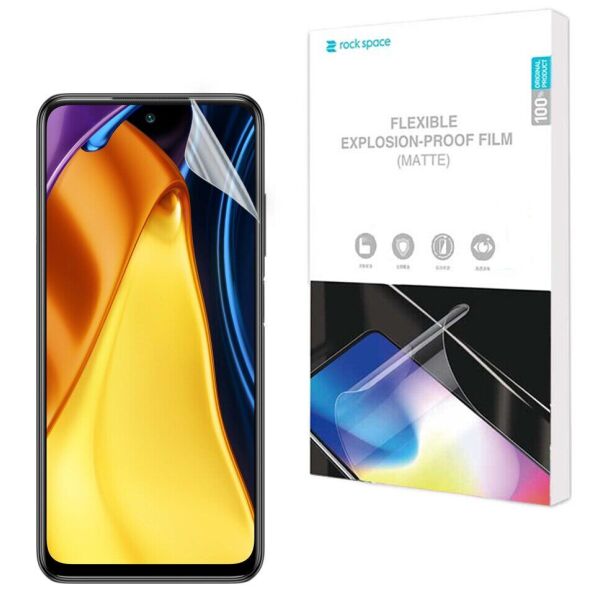 Антибликовая пленка на экран RockSpace Explosion-Proof Matte для Xiaomi Redmi Note 10 5G / Poco M3 Pro
Антибликовая пленка на экран RockSpace Explosion-Proof Matte для Xiaomi Redmi Note 10 5G / Poco M3 Pro
