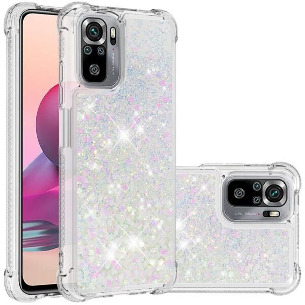 Силиконовый (TPU) чехол Deexe Liquid Glitter для Xiaomi Redmi Note 10 / Note 10s - Shiny Hearts
Силиконовый (TPU) чехол Deexe Liquid Glitter для Xiaomi Redmi Note 10 / Note 10s - Shiny Hearts