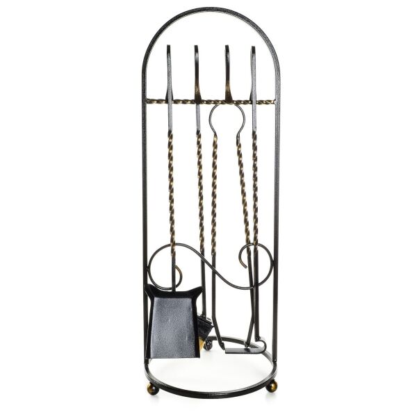 Каминный набор металлический кованый Ferrum Fakel 4 Black Gold, 28х28х77см., гарантия 1 год
Каминный набор металлический кованый Ferrum Fakel 4 Black Gold, 28х28х77см., гарантия 1 год