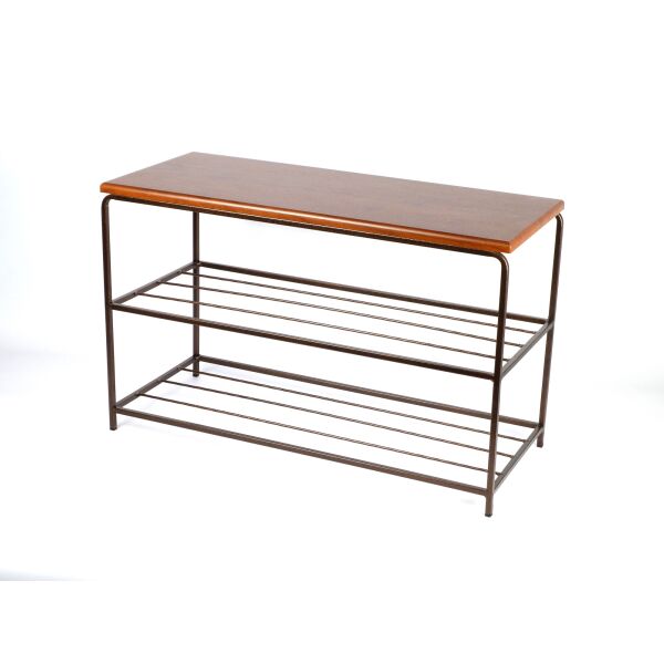 Полка для обуви металлическая кованая Ferrum Soft Grand Copper, 70х30х44см., обувница, в прихожую, гарантия 1 год
Полка для обуви металлическая кованая Ferrum Soft Grand Copper, 70х30х44см., обувница, в прихожую, гарантия 1 год