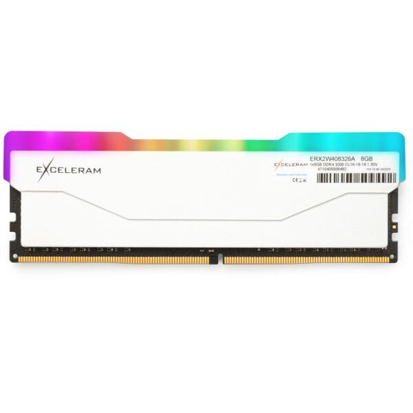 Модуль памяти для компьютера DDR4 8GB 3200 MHz RGB X2 Series White eXceleram (ERX2W408326A)
Модуль памяти для компьютера DDR4 8GB 3200 MHz RGB X2 Series White eXceleram (ERX2W408326A)