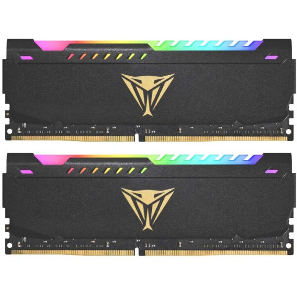 Модуль памяти для компьютера DDR4 16GB (2x8GB) 3200 MHz Viper Steel RGB Black Patriot (PVSR416G320C8K)
Модуль памяти для компьютера DDR4 16GB (2x8GB) 3200 MHz Viper Steel RGB Black Patriot (PVSR416G320C8K)