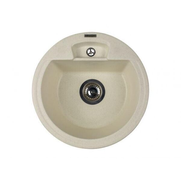 Кухонная мойка из гранита круглая Miraggio Valencia Jasmine
Кухонная мойка из гранита круглая Miraggio Valencia Jasmine