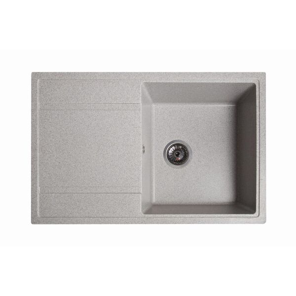 Кухонная мойка из гранита прямоугольная Solid Модус Серая
Кухонная мойка из гранита прямоугольная Solid Модус Серая
