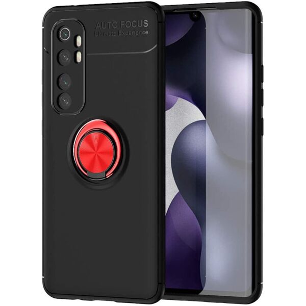 Противоударный чехол DEEP Color Ring Magnet для Xiaomi Mi Note 10 Lite Черный-красный (05522518FA)
Противоударный чехол DEEP Color Ring Magnet для Xiaomi Mi Note 10 Lite Черный-красный (05522518FA)