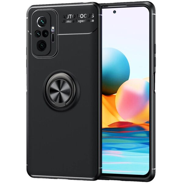 Противоударный чехол DEEP Color Ring Magnet для Xiaomi Redmi Note 10 Pro Черный (48538938FA)
Противоударный чехол DEEP Color Ring Magnet для Xiaomi Redmi Note 10 Pro Черный (48538938FA)