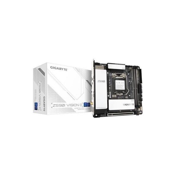 Материнська плата GIGABYTE Z590I VISION D
Материнська плата GIGABYTE Z590I VISION D