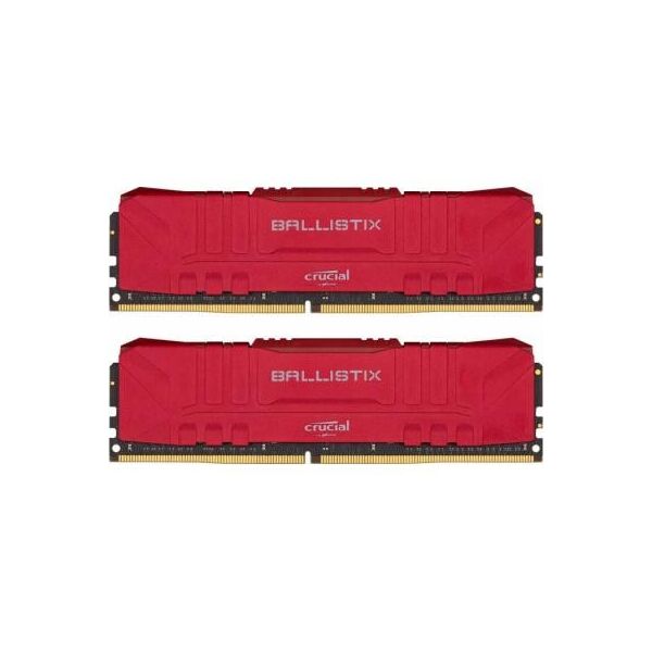 Модуль пам'яті для комп'ютера DDR4 16GB (2x8GB) 2666 MHz Ballistix Red MICRON (BL2K8G26C16U4R)
Модуль пам'яті для комп'ютера DDR4 16GB (2x8GB) 2666 MHz Ballistix Red MICRON (BL2K8G26C16U4R)