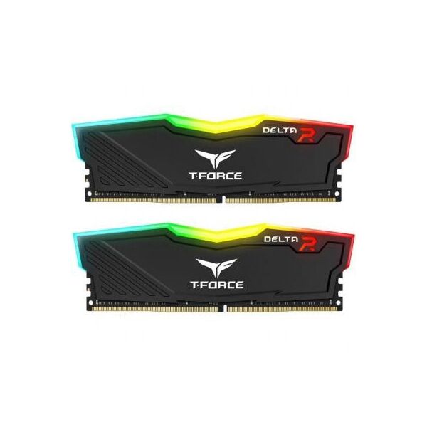 Модуль пам'яті для комп'ютера DDR4 16GB (2x8GB) 3200 MHz T-Force Delta Black ARGB Team (TF3D416G3200HC16CDC01)
Модуль пам'яті для комп'ютера DDR4 16GB (2x8GB) 3200 MHz T-Force Delta Black ARGB Team (TF3D416G3200HC16CDC01)
