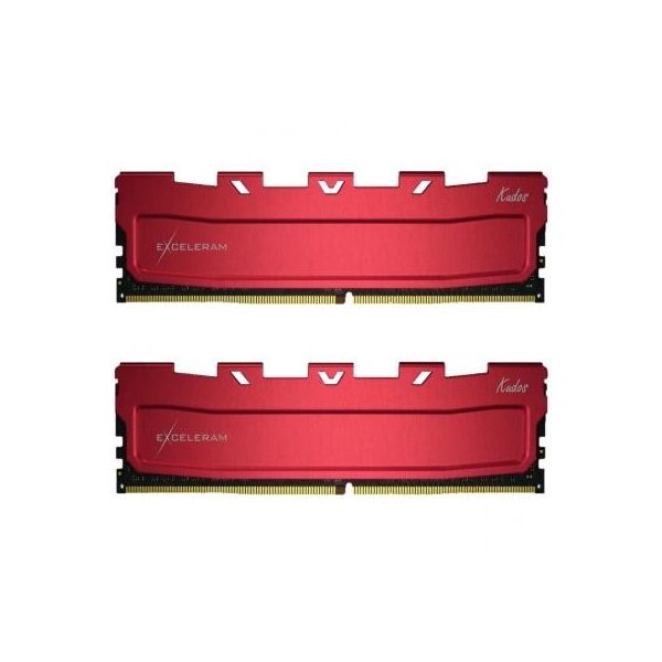 Модуль пам'яті для комп'ютера DDR4 16GB (2x8GB) 3600 MHz Red Kudos eXceleram (EKRED4163618AD)
Модуль пам'яті для комп'ютера DDR4 16GB (2x8GB) 3600 MHz Red Kudos eXceleram (EKRED4163618AD)