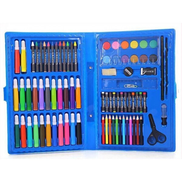 Набор для творчества 86 предметов Coloring Art Set Набор для рисования Большой набор для юных художников Детский набор для рисования Арт-набор в чемодане (milanov) ktl-23
Набор для творчества 86 предметов Coloring Art Set Набор для рисования Большой набор для юных художников Детский набор для рисования Арт-набор в чемодане (milanov) ktl-23