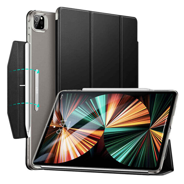 Черный чехол-книжка с держателем для Apple Pencil ESR Ascend Trifold Black для iPad Pro 11" M1 (2021)
Черный чехол-книжка с держателем для Apple Pencil ESR Ascend Trifold Black для iPad Pro 11" M1 (2021)