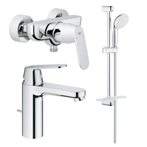 Набор смесителей Grohe Eurosmart S-Size 126114M 
Набор смесителей Grohe Eurosmart S-Size 126114M