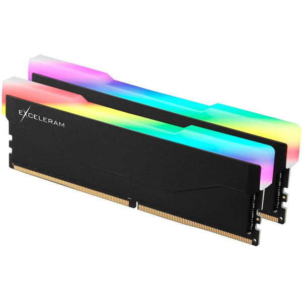 Модуль памяти Exceleram 16 GB (2x8GB) DDR4 3200 MHz RGB X2 Series Black (ERX2B416326AD)
Модуль памяти Exceleram 16 GB (2x8GB) DDR4 3200 MHz RGB X2 Series Black (ERX2B416326AD)