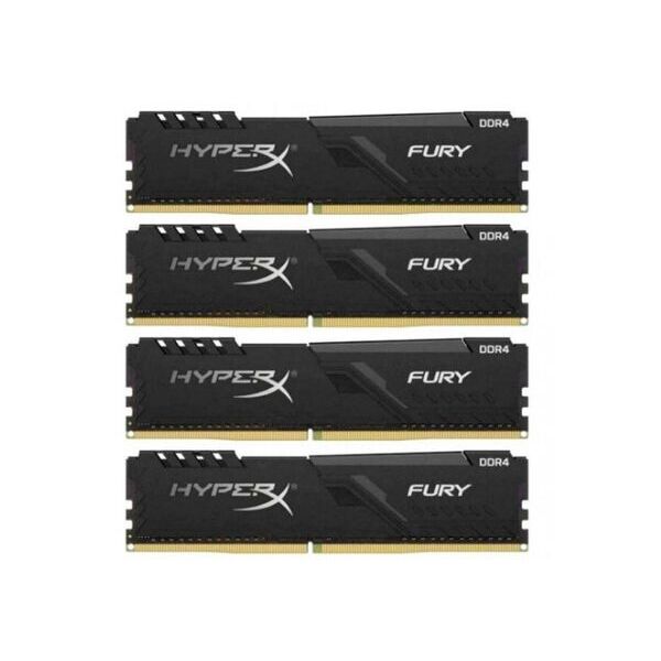 Модуль памяти Kingston DDR4 3200 64GB KIT (16GBx4) HyperX Fury Black (HX432C16FB4K4/64)
Модуль памяти Kingston DDR4 3200 64GB KIT (16GBx4) HyperX Fury Black (HX432C16FB4K4/64)