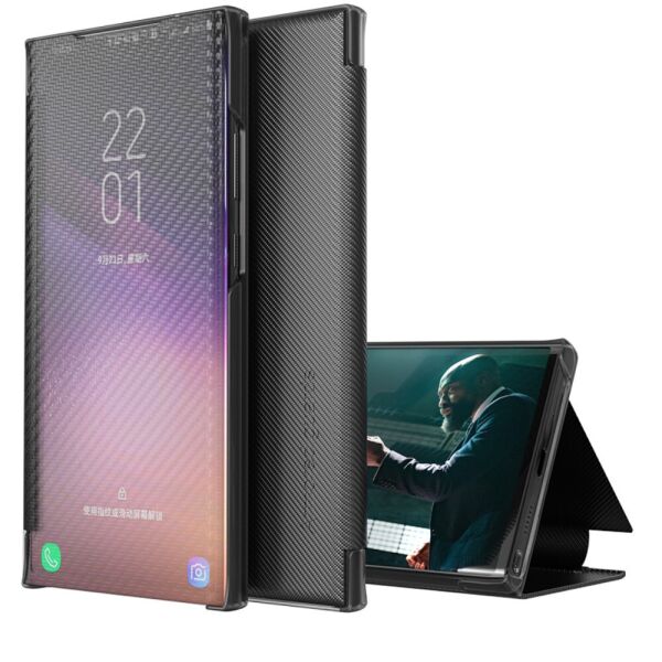 Чехол книжка для Samsung Galaxy A32 боковой с полупрозрачной крышкой, Carbon Fiber, Черный
Чехол книжка для Samsung Galaxy A32 боковой с полупрозрачной крышкой, Carbon Fiber, Черный