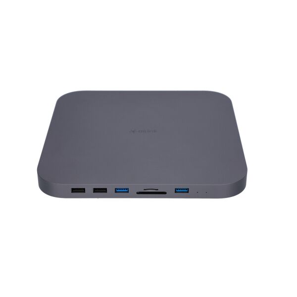 USB-хаб адаптер Ailink Aluminium USB-C Mac mini Hub Card Reader HDD/SDD slot Space Grey
USB-хаб адаптер Ailink Aluminium USB-C Mac mini Hub Card Reader HDD/SDD slot Space Grey