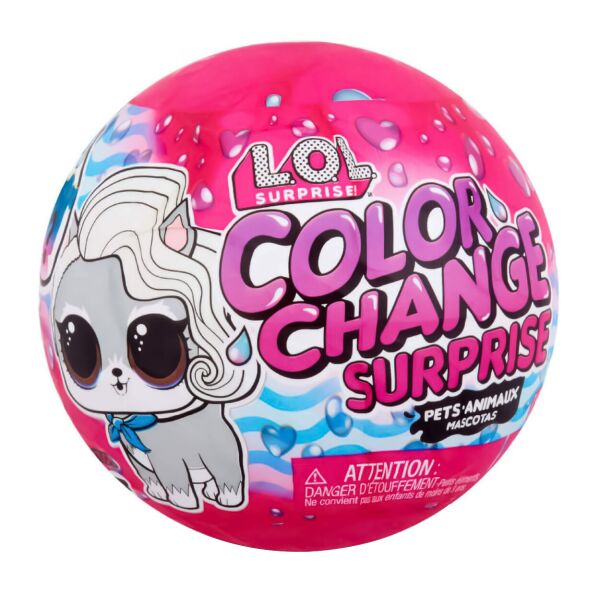 Игровой набор L.O.L. SURPRISE! серии "Color Change" - ЛЮБИМЕЦ (в асс., в дисплее) 576334 (6900006611535)
Игровой набор L.O.L. SURPRISE! серии "Color Change" - ЛЮБИМЕЦ (в асс., в дисплее) 576334 (6900006611535)