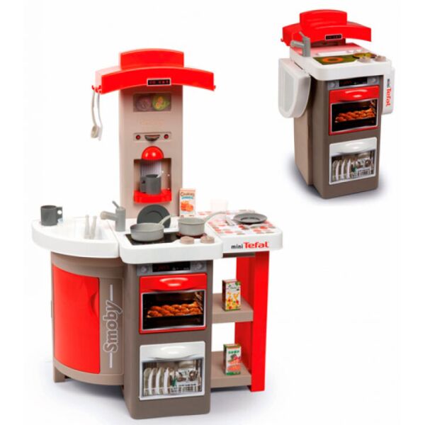 Интерактивная кухня Тефаль Повар раскладная с аксессуарами (красная), Smoby Toys
Интерактивная кухня Тефаль Повар раскладная с аксессуарами (красная), Smoby Toys