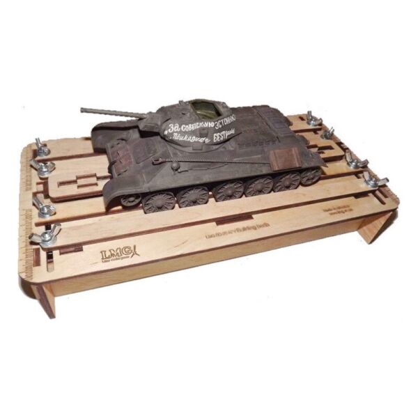 Стапель Laser Model Graver ТМ Лазер Модел Гравер для монтажа катков и сборки гусениц на модели БТТ (LMG BB-20)
Стапель Laser Model Graver ТМ Лазер Модел Гравер для монтажа катков и сборки гусениц на модели БТТ (LMG BB-20)