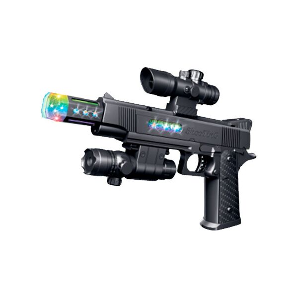 Пистолет светозвуковой ZIPP Toys Зипп Тойс Colt 1911 черный (532.00.24) 
Пистолет светозвуковой ZIPP Toys Зипп Тойс Colt 1911 черный (532.00.24)