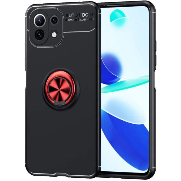 TPU чехол Deen ColorRing под магнитный держатель (opp) для Xiaomi Mi 11 Lite Черный / Красный
TPU чехол Deen ColorRing под магнитный держатель (opp) для Xiaomi Mi 11 Lite Черный / Красный